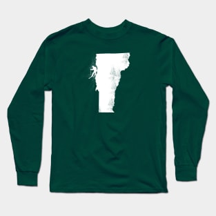 Ski Vermont Skier Long Sleeve T-Shirt